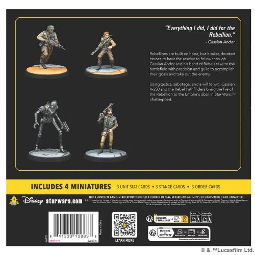 Star Wars Shatterpoint All the Way Cassioan Andor Squad Pack